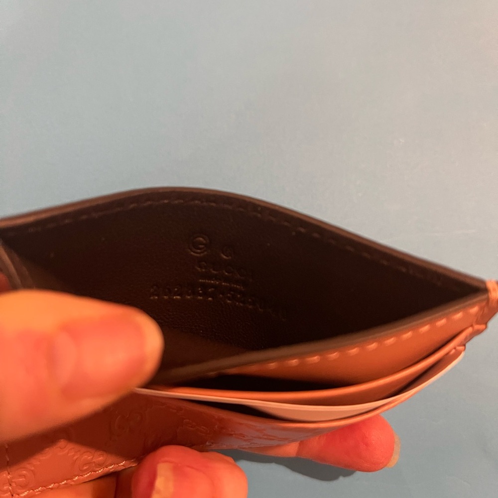 Gucci Pink Card Holder - Picture 3 of 4